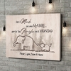 Canvas Cadeau Mama olifant