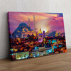 Personaliseerbaar cadeau Skyline Istanbul 