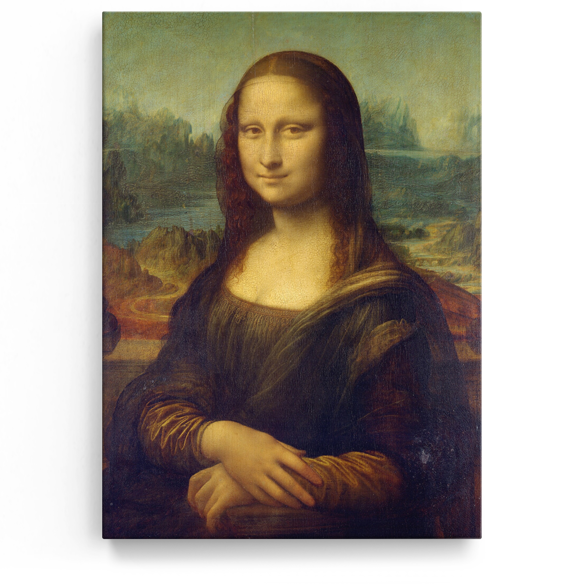 Gepersonaliseerde Canvas Mona Lisa