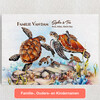 Gepersonaliseerde Canvas Schildpadfamilie