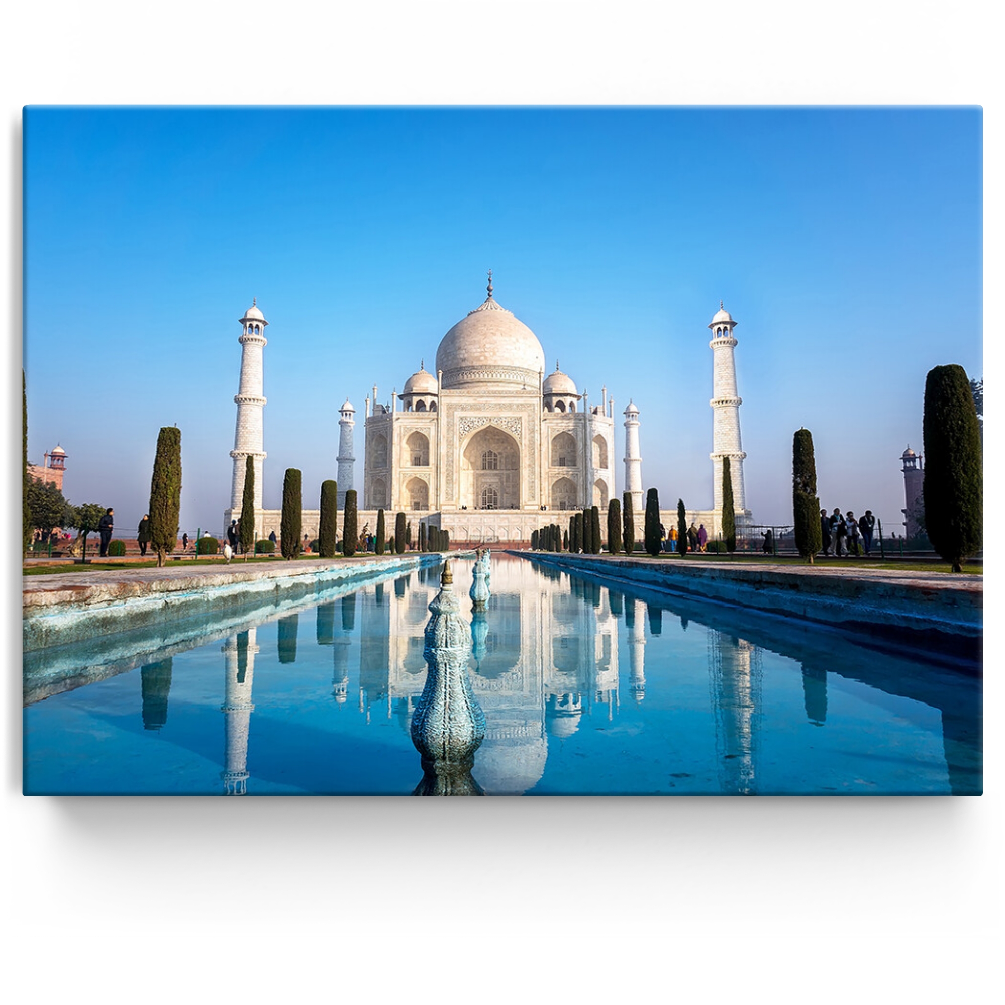 Gepersonaliseerde Canvas Taj Mahal in India