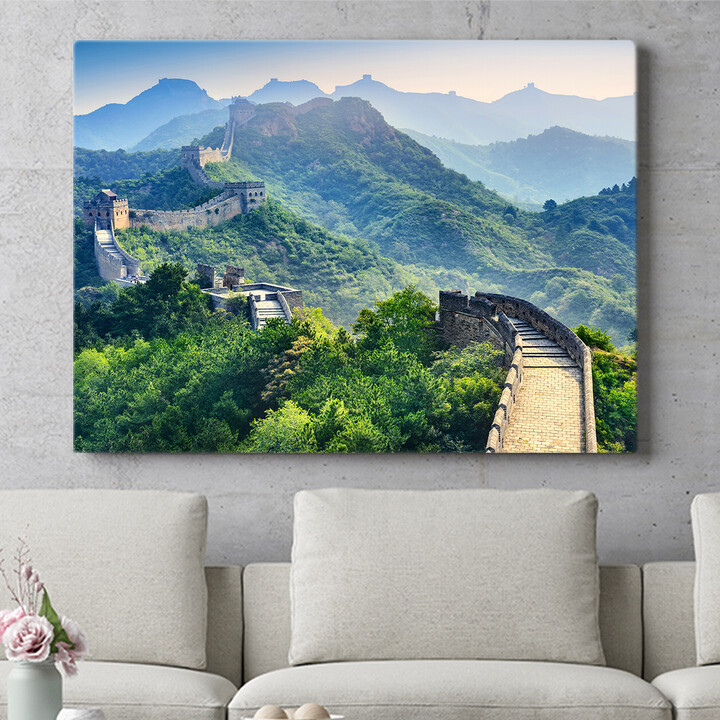 Gepersonaliseerde muurschildering Grote muur van China