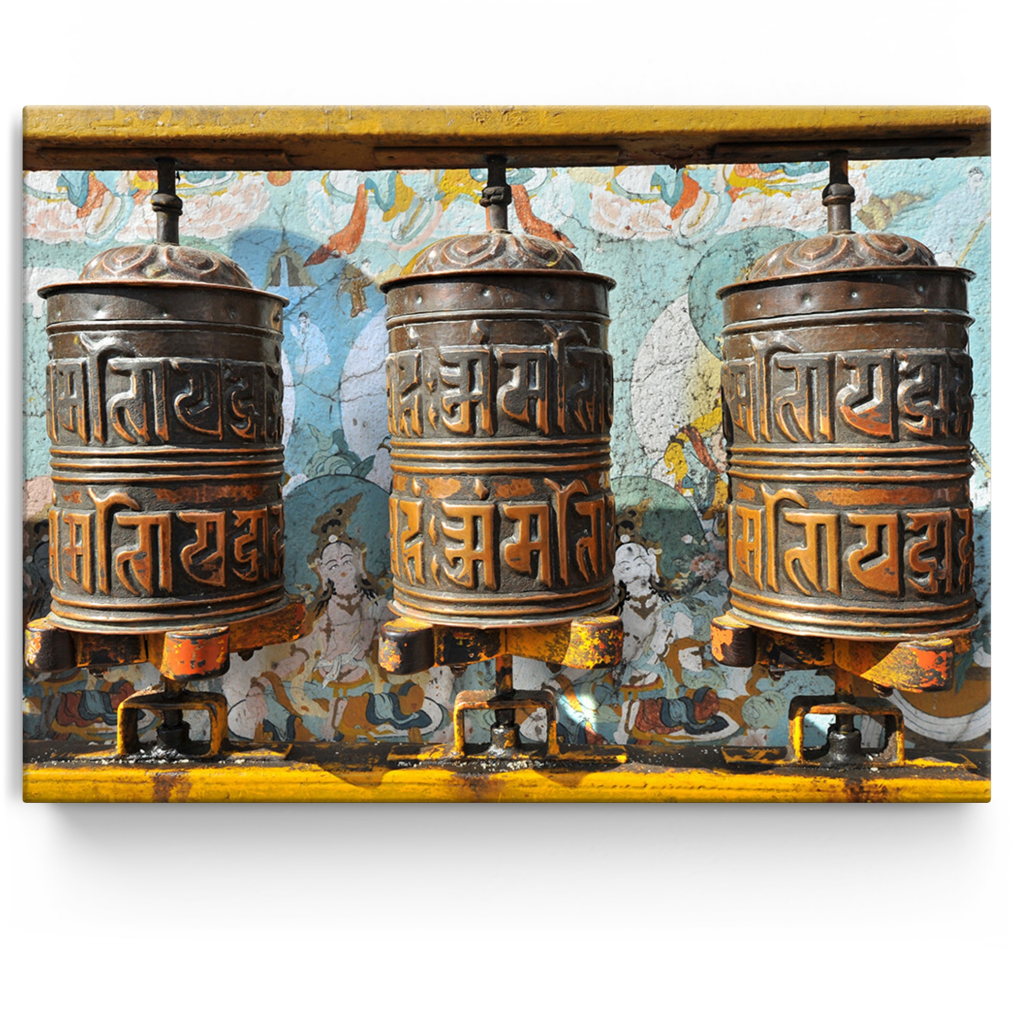 Gepersonaliseerde Canvas Gebedsmolens Tibet