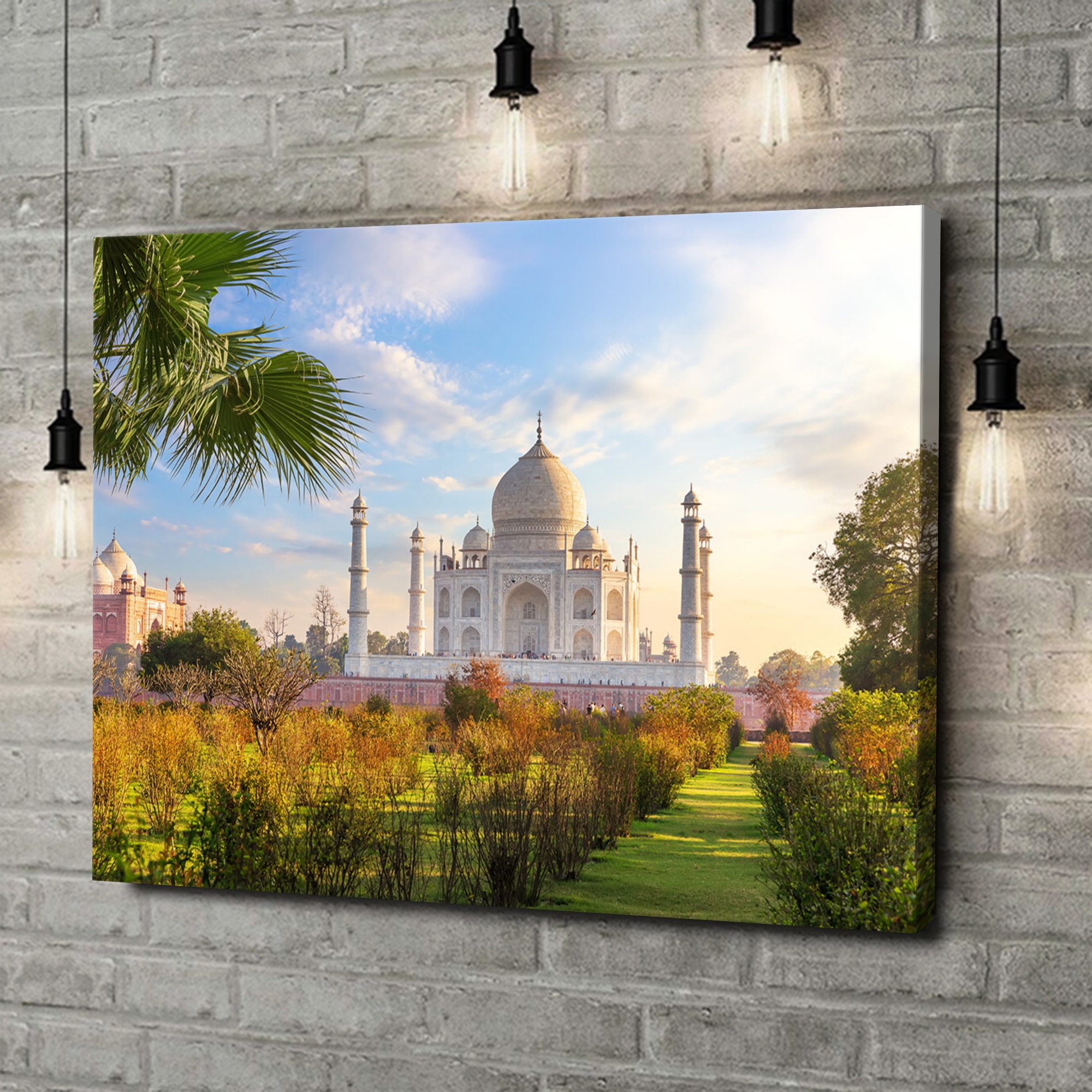 Canvas Cadeau Taj Mahal India 2