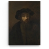 Gepersonaliseerde Canvas Man met baard en hoed