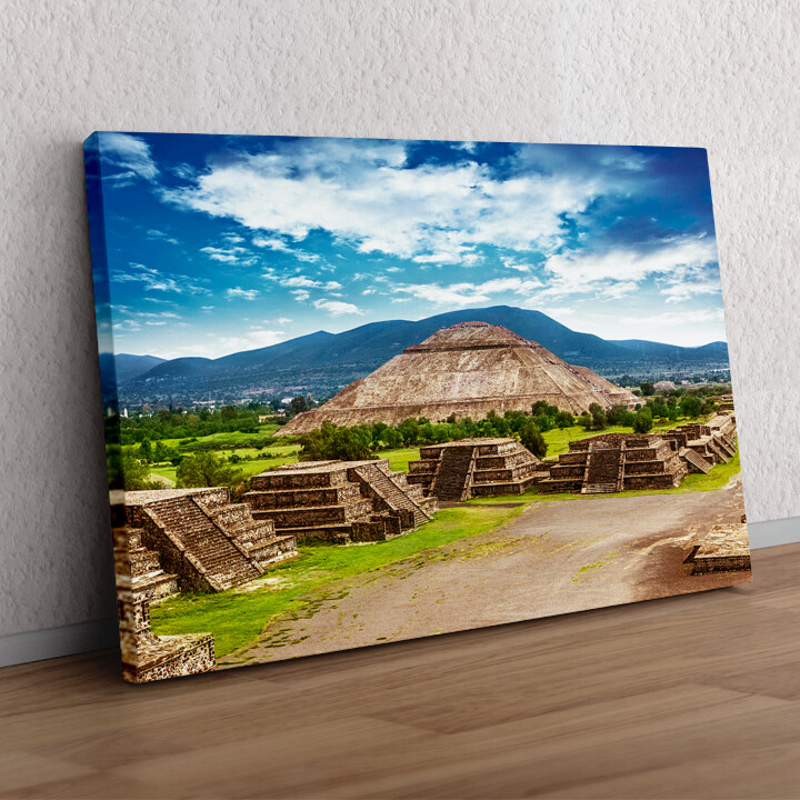 Personaliseerbaar cadeau Teotihuacán Pyramide in Mexico