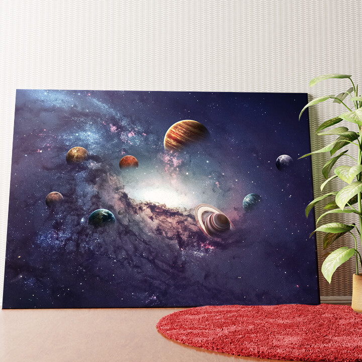Planetenstelsel 2 Gepersonaliseerde muurschildering