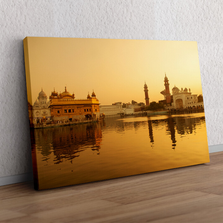 Personaliseerbaar cadeau Gouden Tempel Amritsar Punjab India