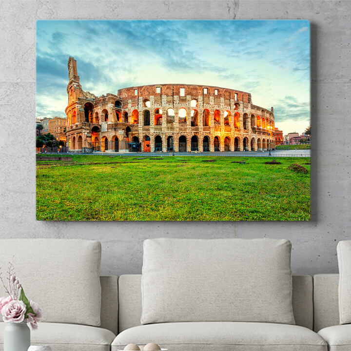 Gepersonaliseerde muurschildering Colosseum Rome