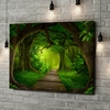 Canvas Cadeau Fantasie regenwoud