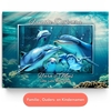 Gepersonaliseerde Canvas Familie dolfijn