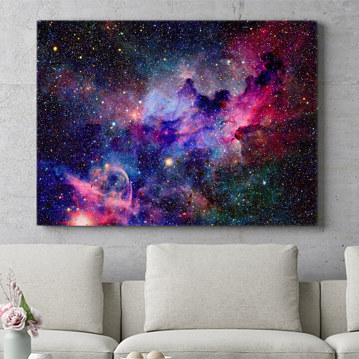 Gepersonaliseerde muurschildering Nebula (ruimte)