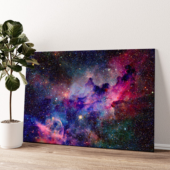 Gepersonaliseerde canvas print Nebula (ruimte)