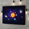 Canvas Cadeau Planetenstelsel