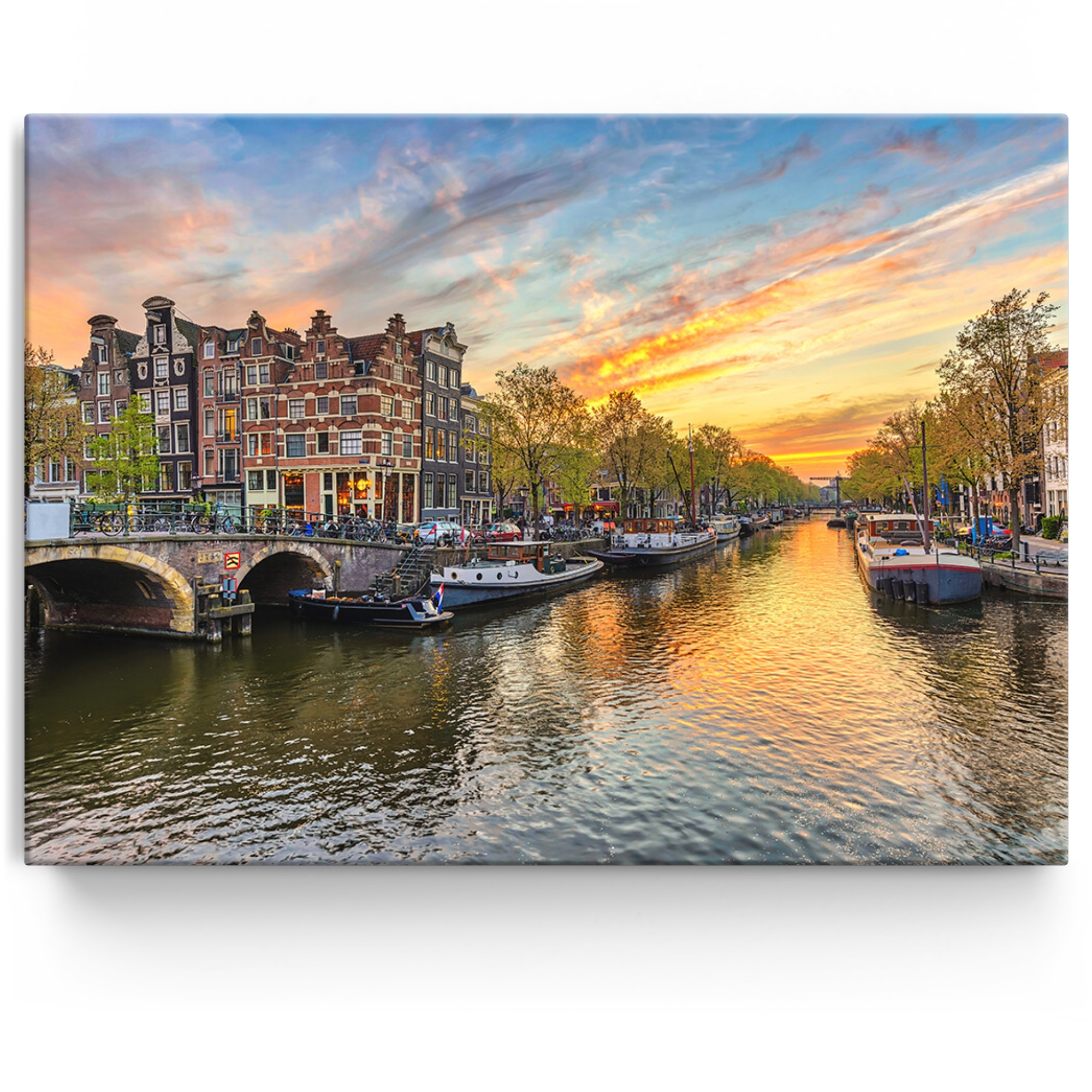 Gepersonaliseerde Canvas Amsterdam