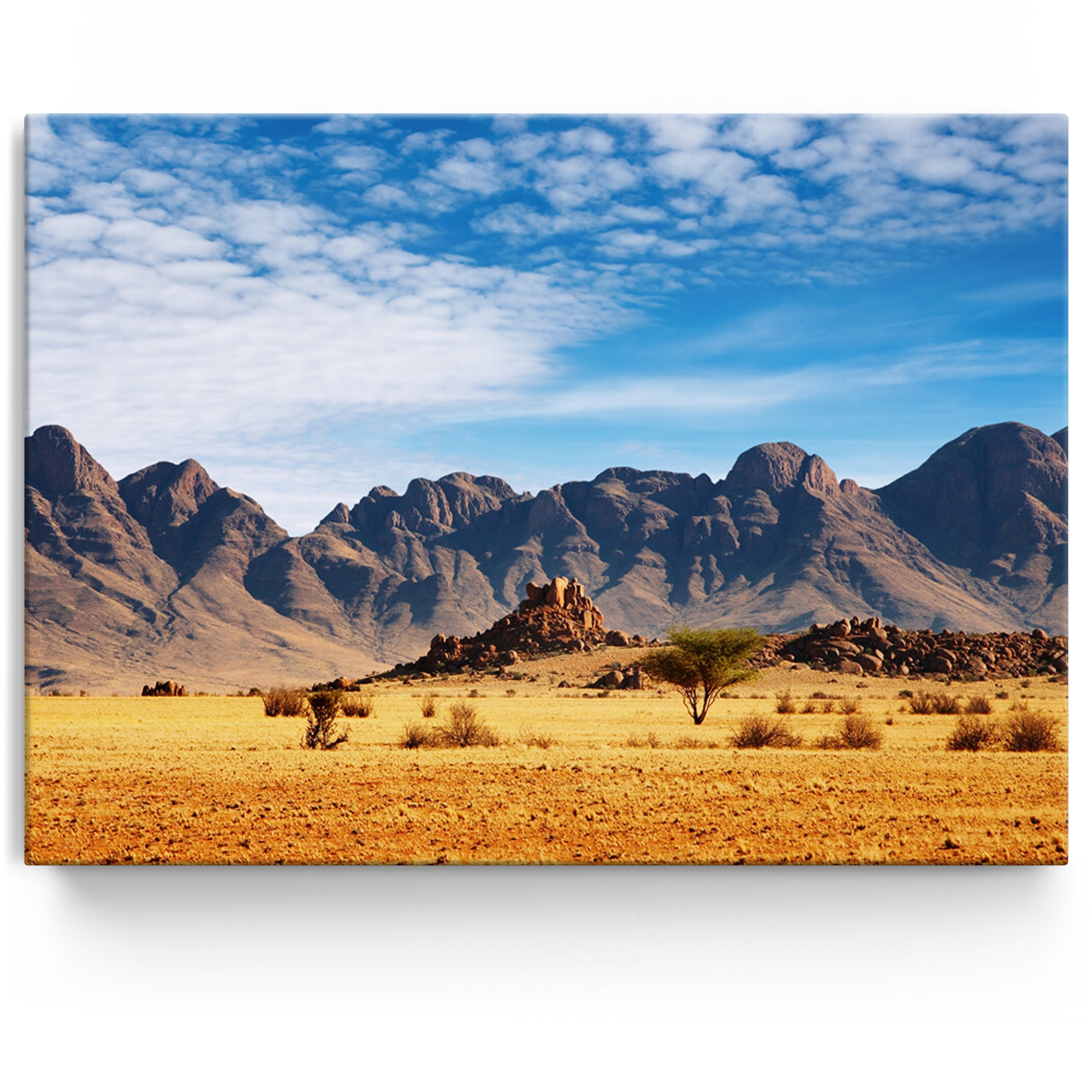 Gepersonaliseerde Canvas Namibische woestijn in Namibië