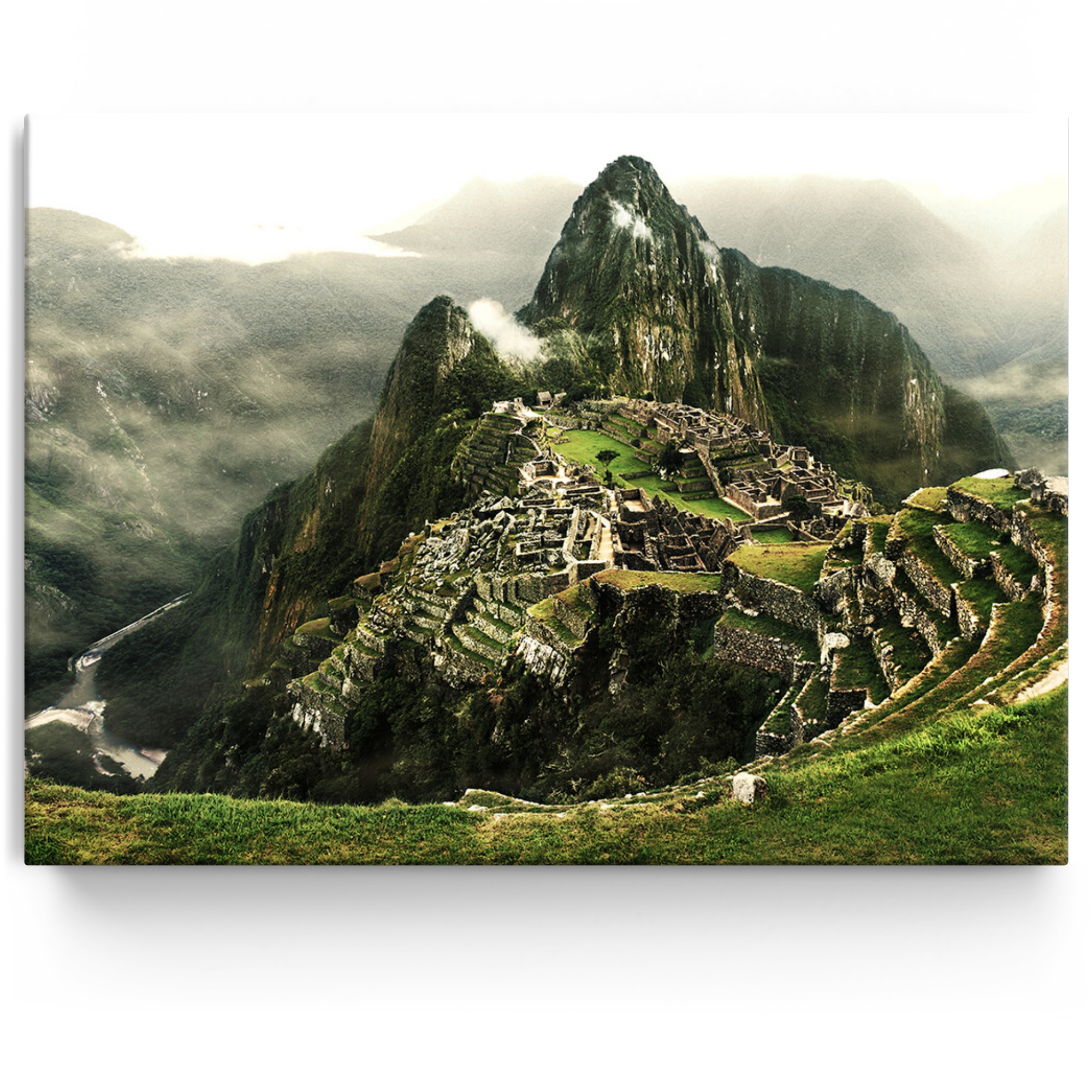 Gepersonaliseerde Canvas Machu Picchu in Peru