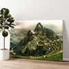 Gepersonaliseerde canvas print Machu Picchu in Peru