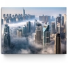 Gepersonaliseerde Canvas Mistige Skyline Dubai