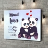 Canvas Cadeau Panda's