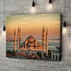 Canvas Cadeau Blauwe Moskee Istanbul