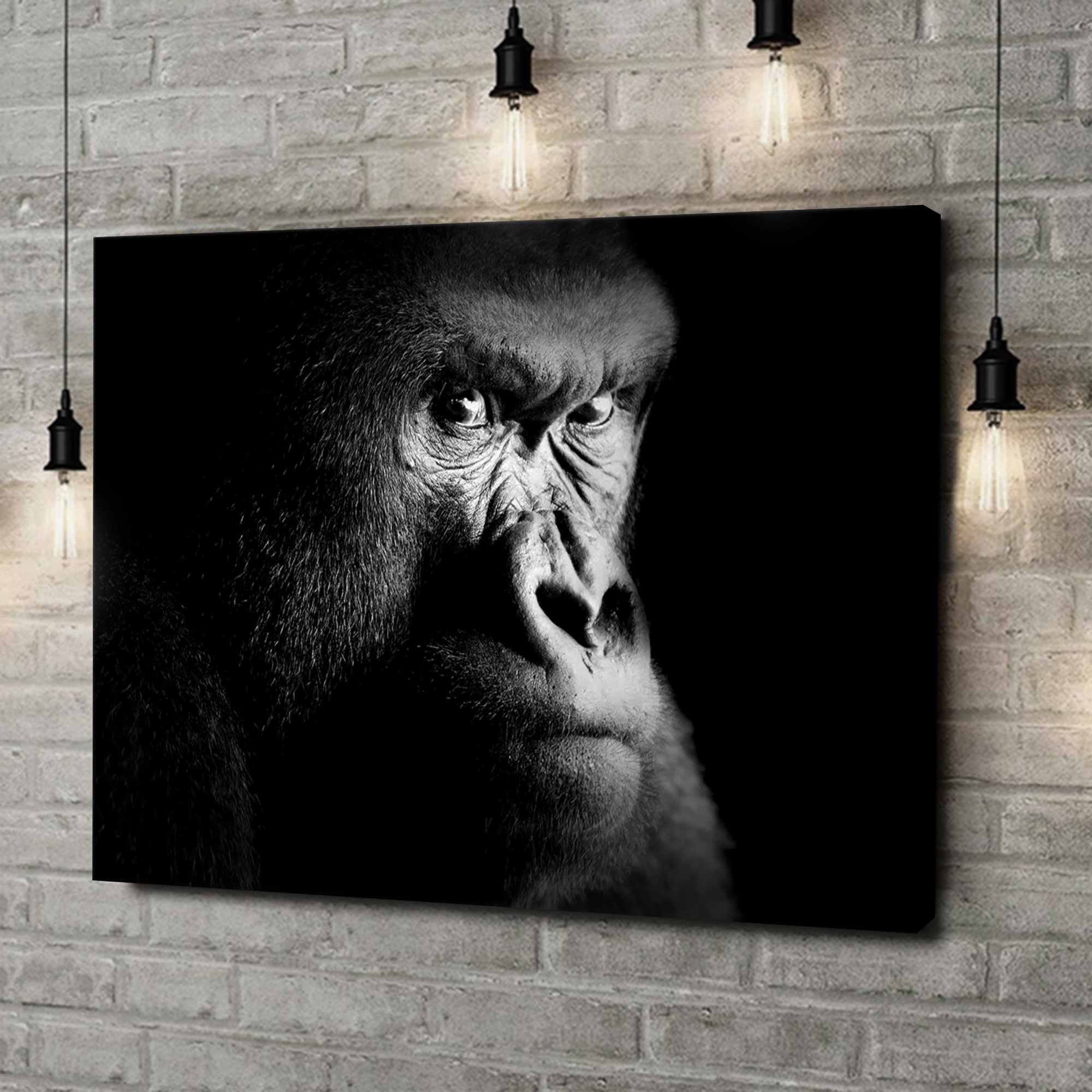 Canvas Cadeau Gorilla