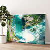 Gepersonaliseerde canvas print Luchtfoto van Niagra Watervallen
