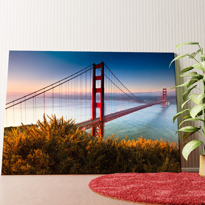 San Francisco Golden Gate Brug Gepersonaliseerde muurschildering