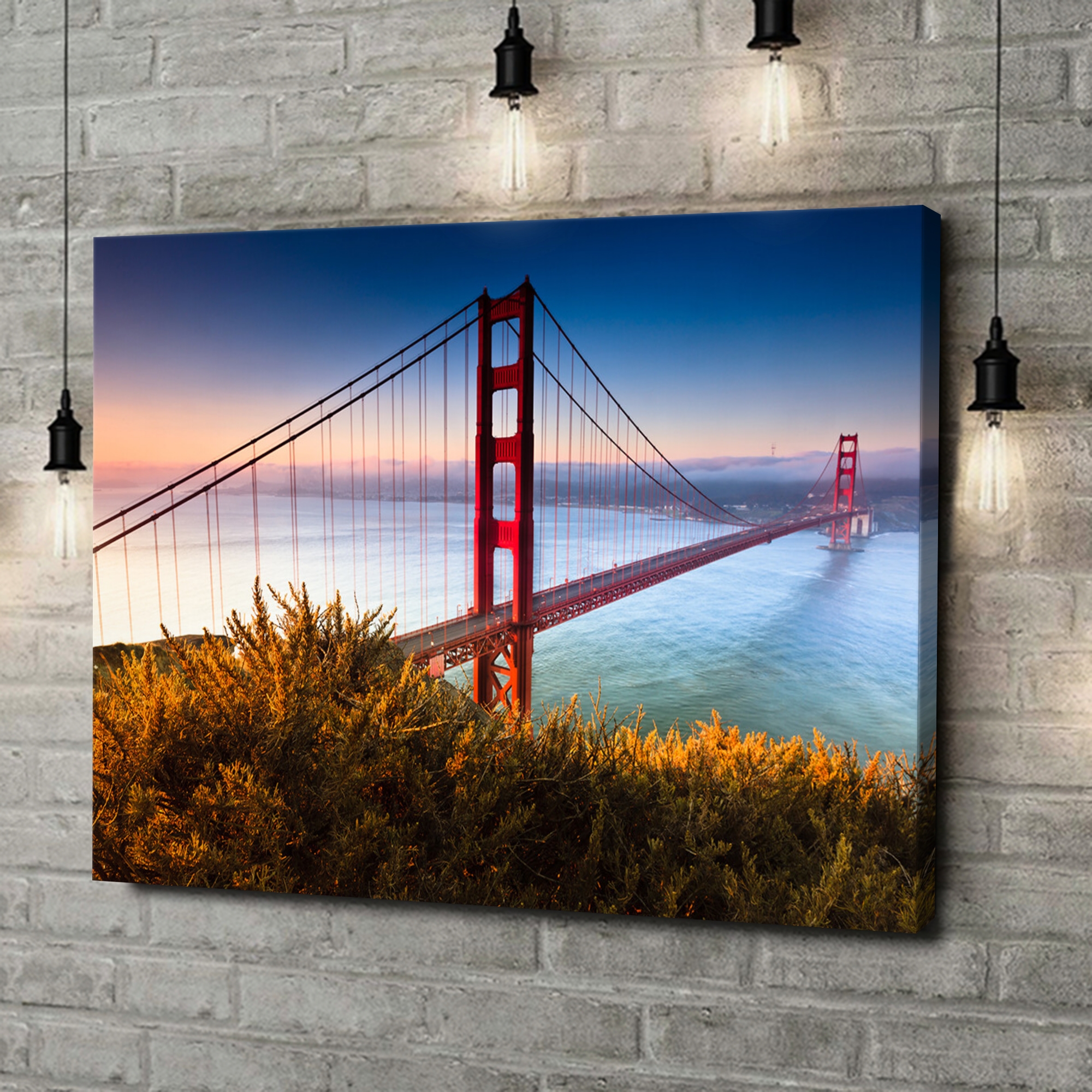 Canvas Cadeau San Francisco Golden Gate Brug