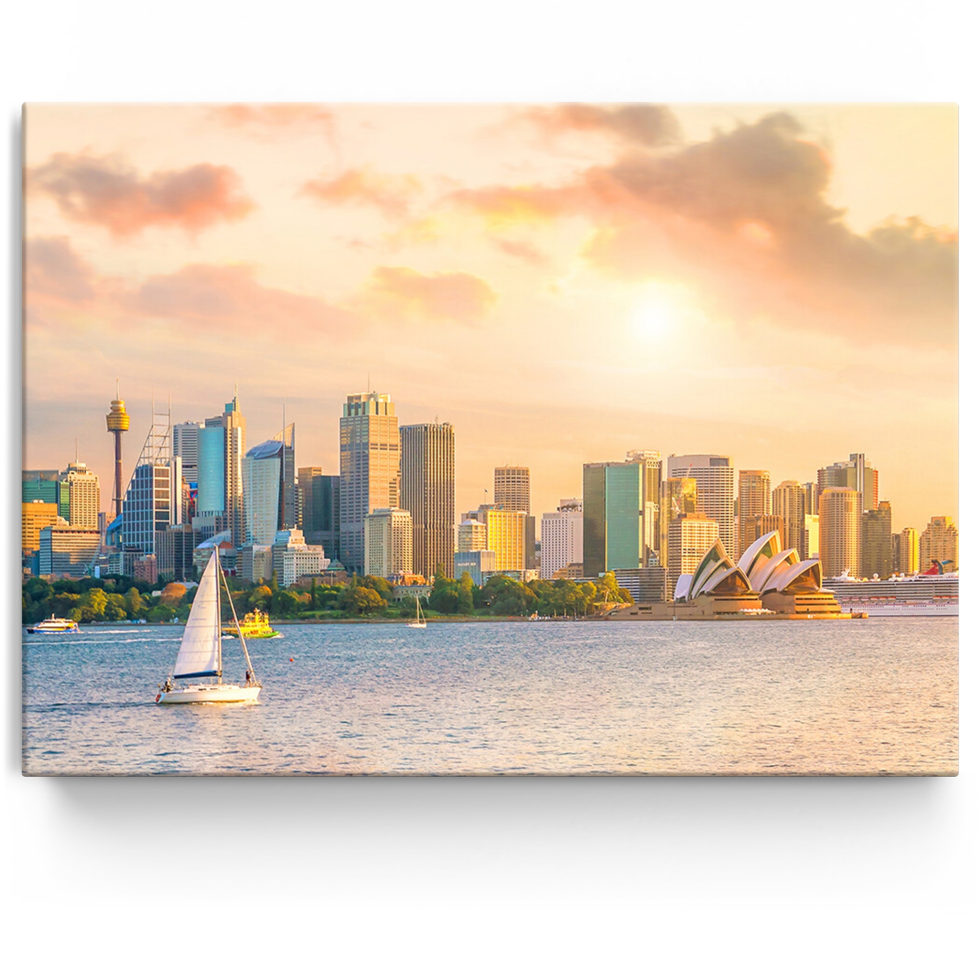 Gepersonaliseerde Canvas Sydney Skyline