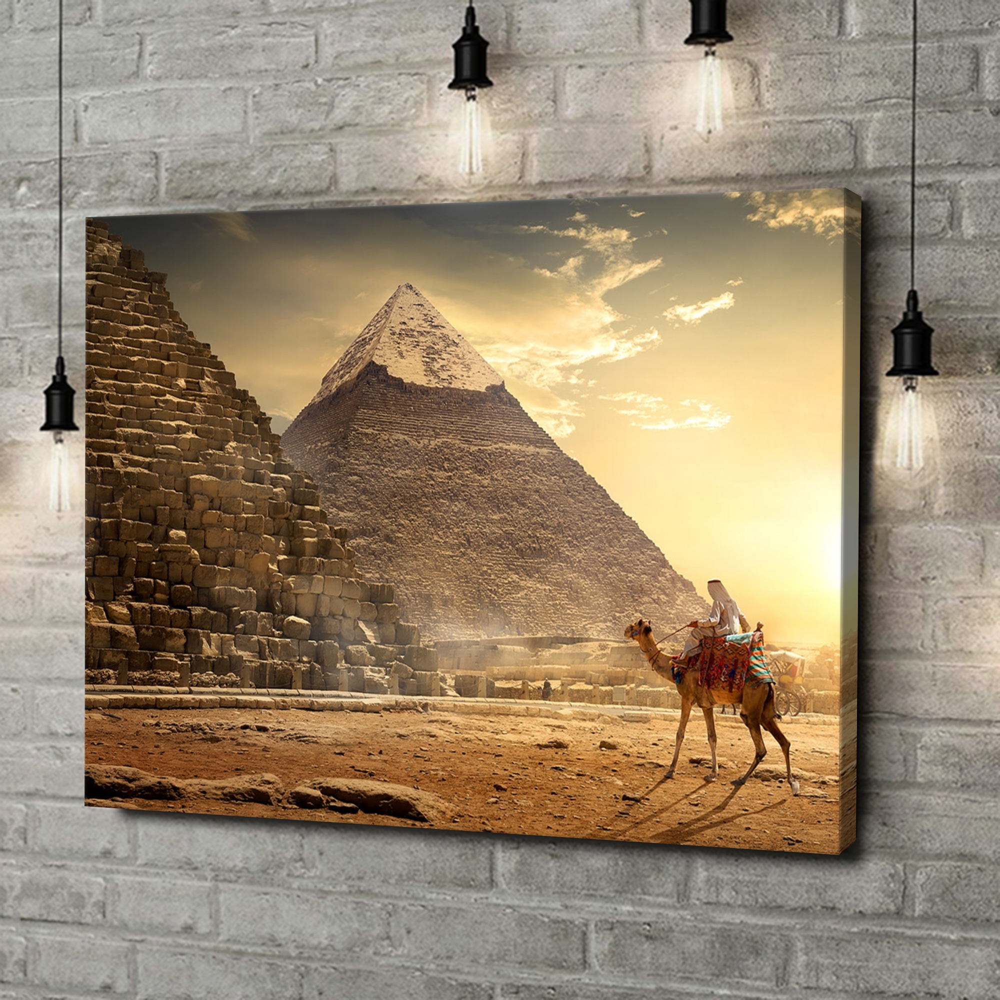 Canvas Cadeau Pyramiden