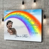 Canvas Cadeau Liefde Onder De Regenboog