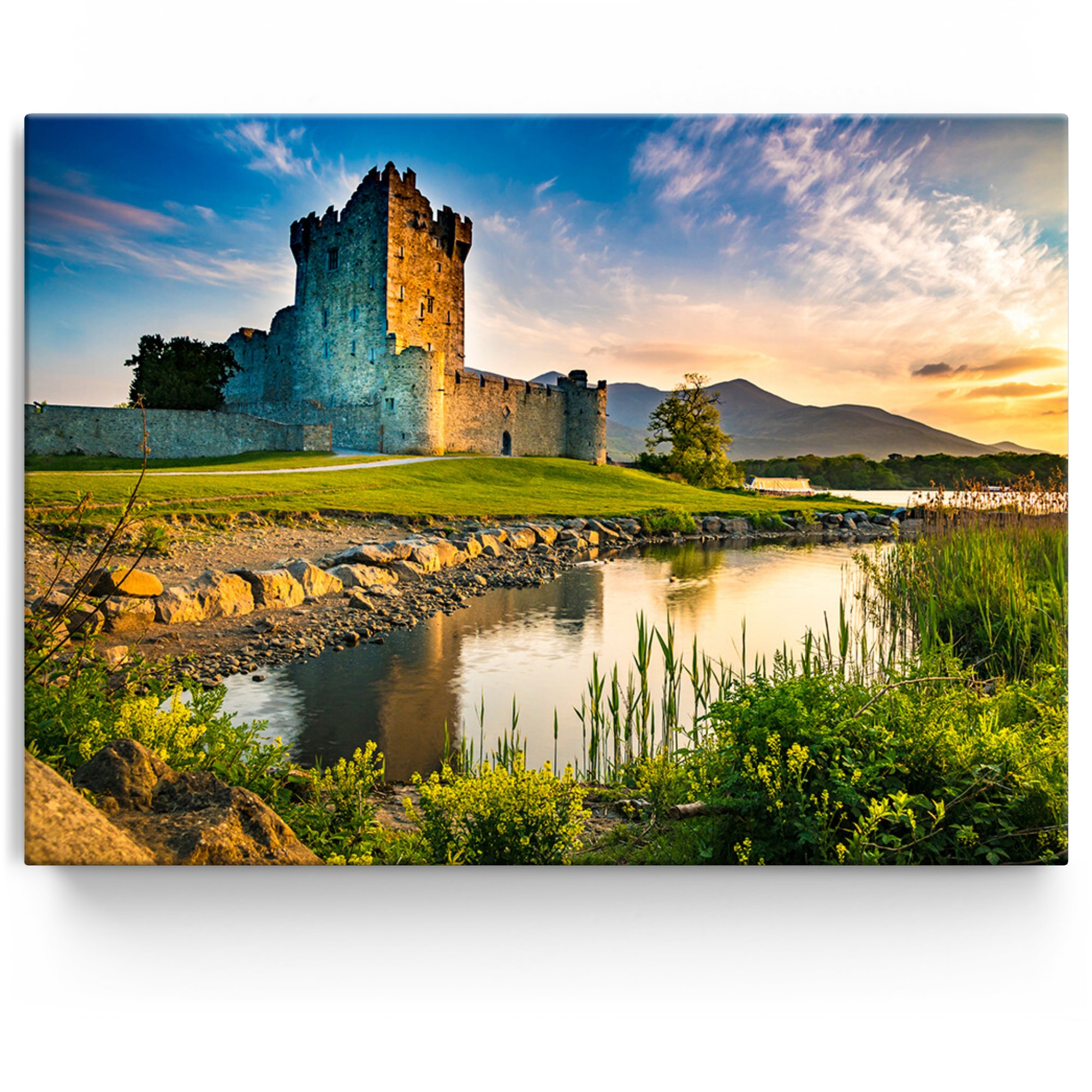 Gepersonaliseerde Canvas Ross Castle Ierland