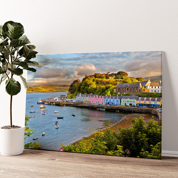 Gepersonaliseerde canvas print Isle Of Skye
