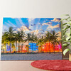Kust van Miami Gepersonaliseerde muurschildering