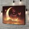 Canvas Cadeau Romantische maanlicht